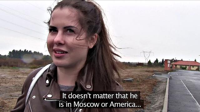 Wet Russian Speads Legs For Cash