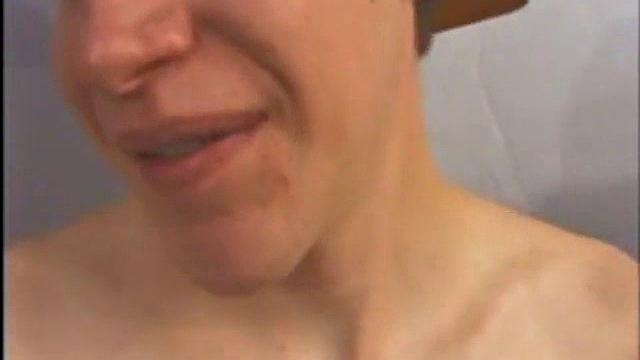 Str8 Skater Sucks Off 2 Men