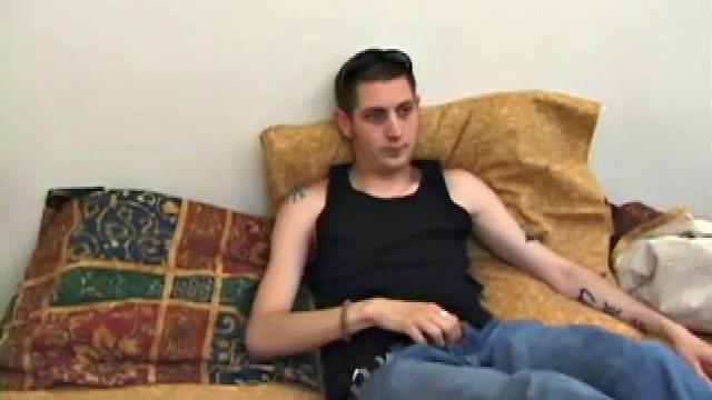 Aaron Mi is proud of his cock and the new tattoo he's sporting. He strips naked and plays with his ass.