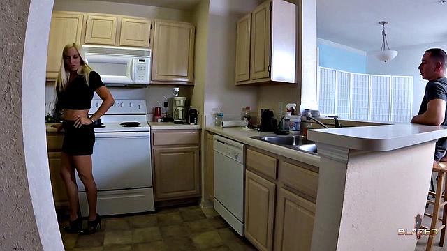 Nadia White Sucks and Fucks Step Brother