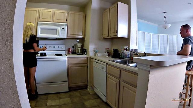 Nadia White Sucks and Fucks Step Brother