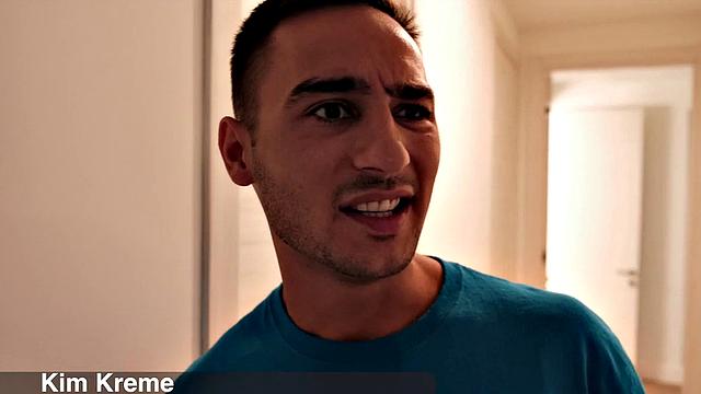 Kim bangs her step-son