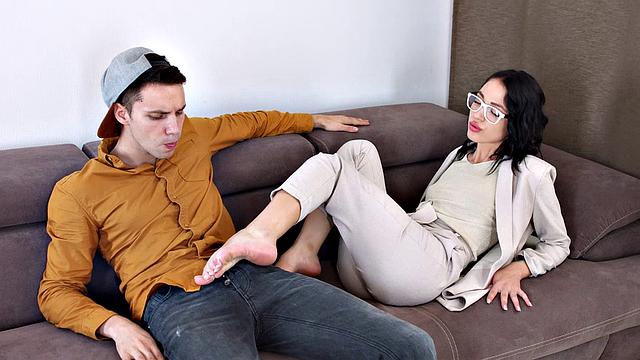 She Is Nerdy - Kris the Foxx - Fucking sexy brunette