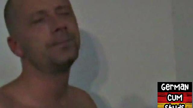 Amateur German gay rims and sucks with tattooed BF