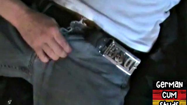 Amateur German gay rims and sucks with tattooed BF