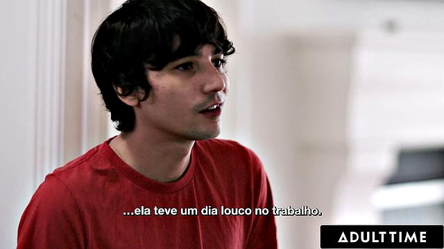 ADULT TIME - Eliza Ibarra Puts on Wrong Glasses & Fucks Her Stepbro Instead Of BF!