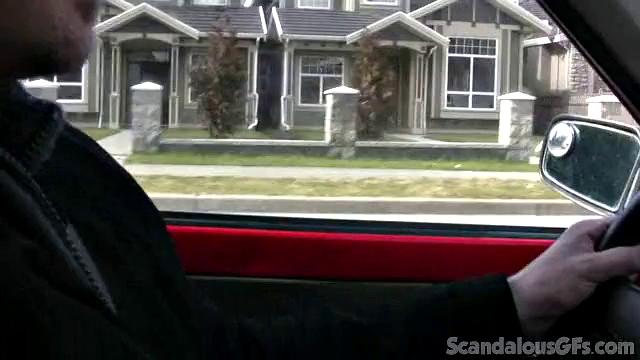 Hot Babe Kisses BF In Public And Rides Him