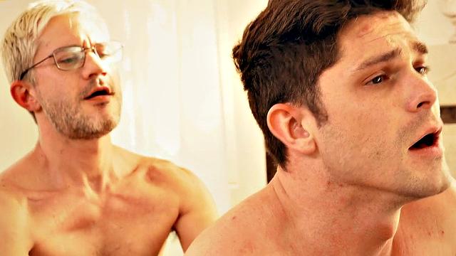 Fisting gay fucks BF in church before fisting with gloves