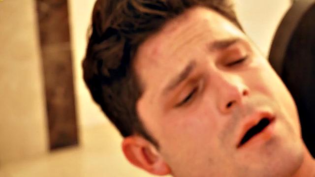 Fisting gay fucks BF in church before fisting with gloves