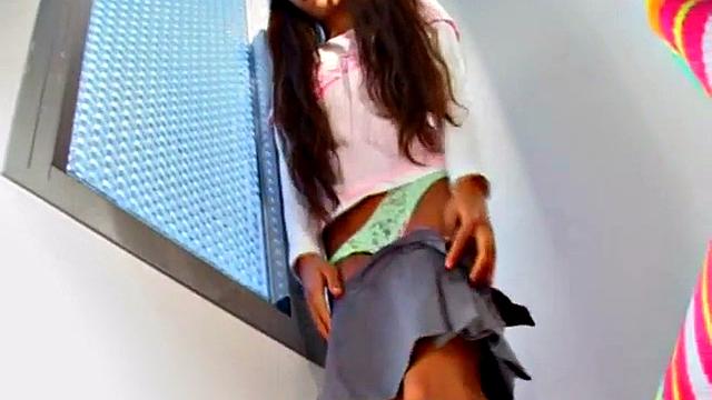 Latina teen fingers in POV