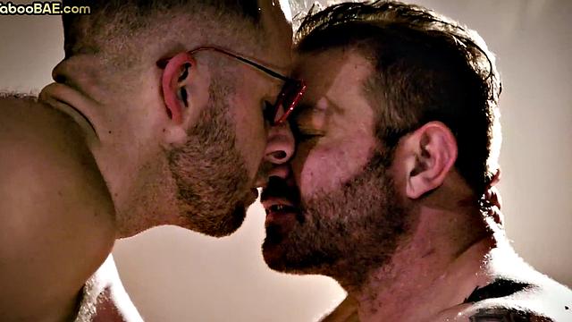 Busty taboo bae drilled while sucking in MMF 3some