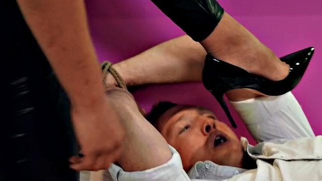 Big trans goddess riding cock after teasing boyfriend