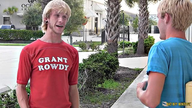 Kinky Blond Bondage Bros - Angel Lucas & Cody Paranoid - Part 1