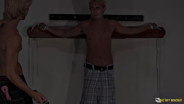 Kinky Blond Bondage Bros - Angel Lucas & Cody Paranoid - Part 1