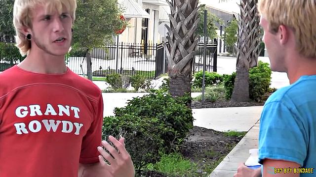 Kinky Blond Bondage Bros - Angel Lucas & Cody Paranoid - Part 1