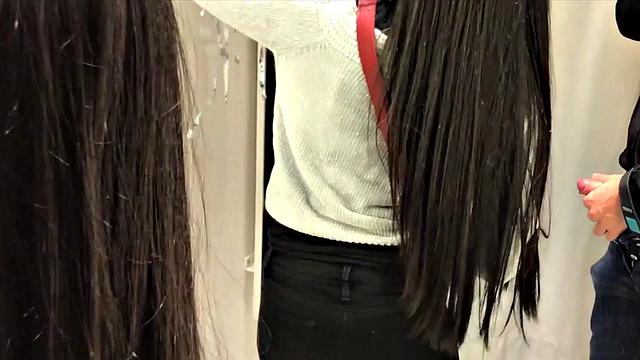 Changing Room Blowjob Fun