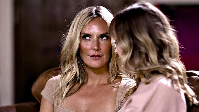 OUT OF THE FAMILY - Naughty Teen Aliya Brynn Repays Her Stepmom By Eating Her Wet Pussy