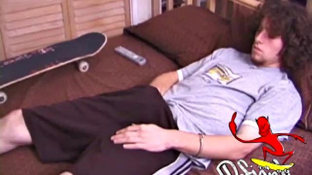 Adam Jerks In Public Toilet