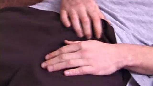 Adam Jerks In Public Toilet