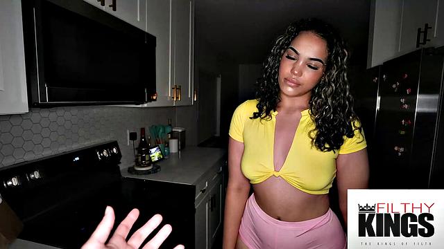 FilthyKings - Please The House Ghosts By Fucking This Hot Brunette Babe