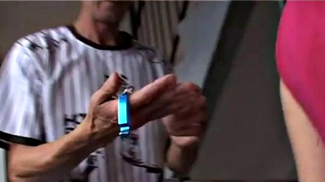 Teen slut fucks grandpa cock after sucking