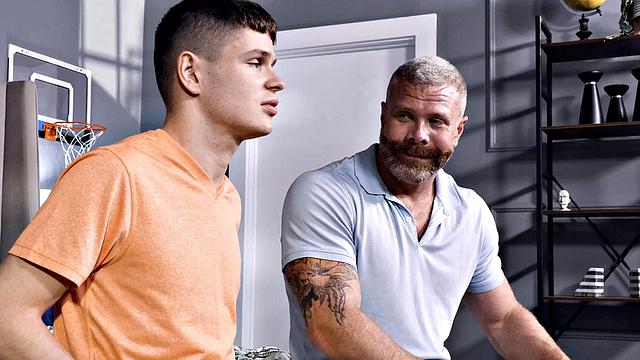 HETEROFLEXIBLE - Caring DILF Takes Care Of Hormonal Stepson Dylan Hayes's Lustful Desires