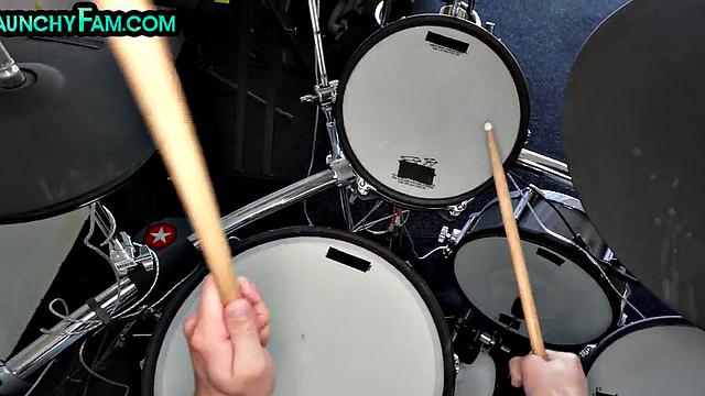 Big-titted stepmom fucked in tight pussy by stepson POV