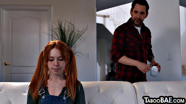 Cockhungry babe shared by 2 cocks in 3way