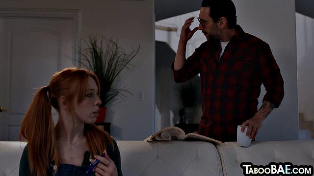 Cockhungry babe shared by 2 cocks in 3way