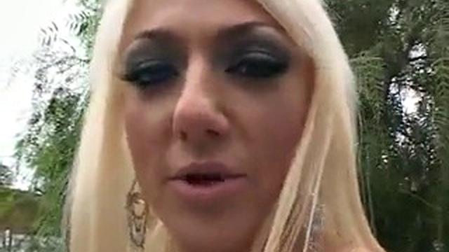 This Nasty British Slut Sucks a Mean Cock and Loves