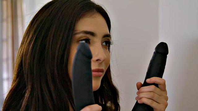 GIRLSWAY - Naturally Stacked Lena Paul Gets DPed By Nerds Jane Wilde & Gia Derza