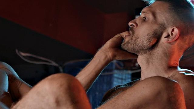 Str8 dude loves fucking anal hole with perverted gay