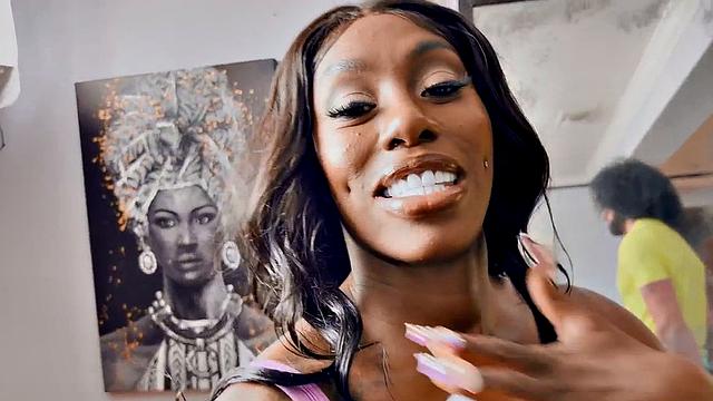 Superb ebony MILF drilled by BBC