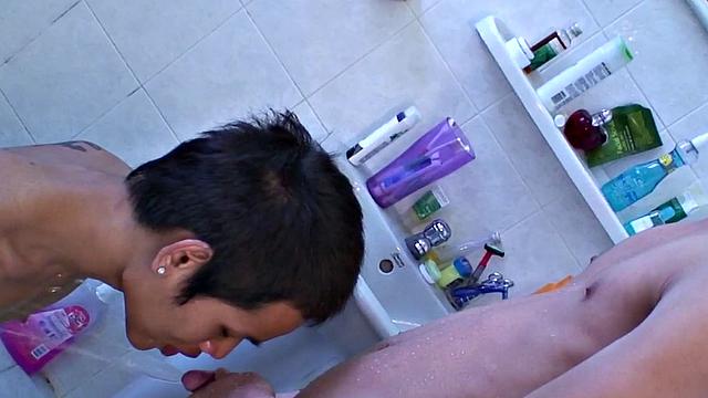 Small 21yo Asian twinks enjoy anal pleasure