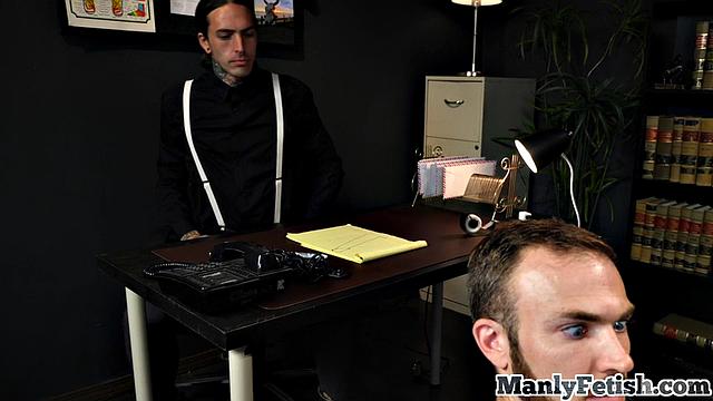 Crazy therapist controls athletic patient