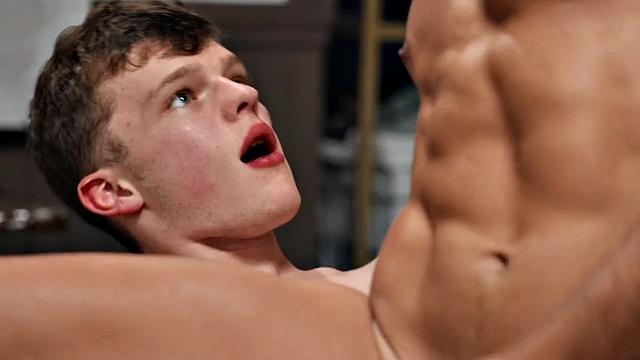 Str8 nympho dude fucked by perverted stud in anal