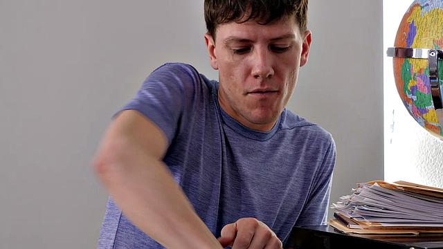 McKenzie Lee fucks her student to help him focus better in class.