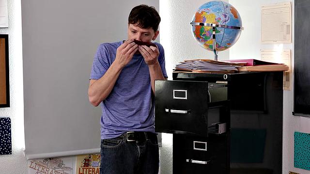 McKenzie Lee fucks her student to help him focus better in class.