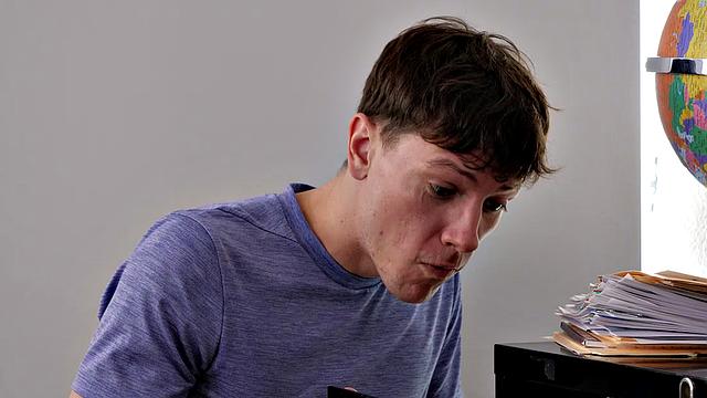 McKenzie Lee fucks her student to help him focus better in class.