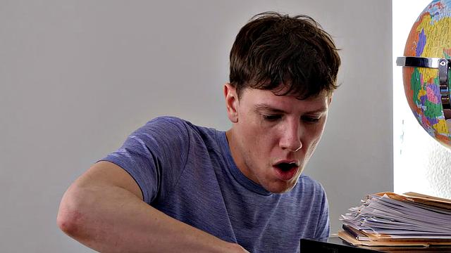 McKenzie Lee fucks her student to help him focus better in class.