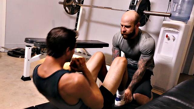 Father and Son Workout