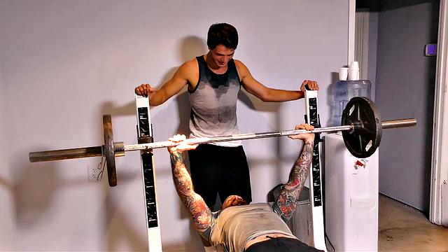 Father and Son Workout