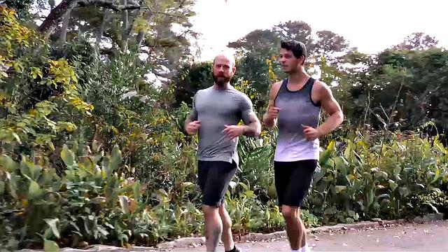 Father and Son Workout