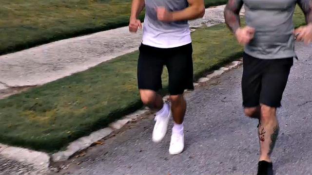 Father and Son Workout