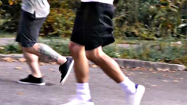 Father and Son Workout