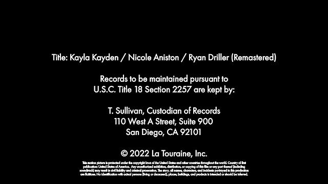 This is your time with two hot, horny pornstars experience your ultimate fantasy with Nicole Aniston & Kayla Kay