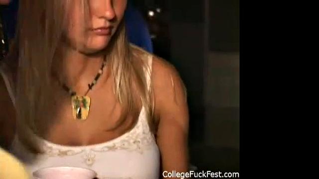 Santa Barbara Blowjob and Fucking at Party