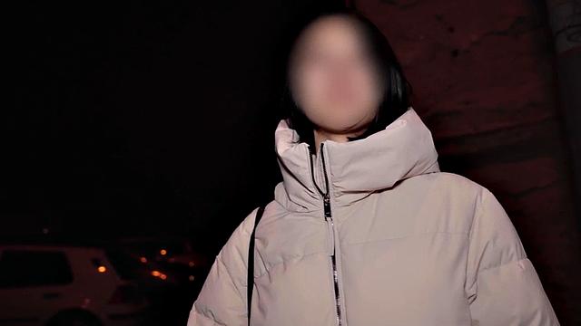 Fake priest gives petite slut facial while her friend watches