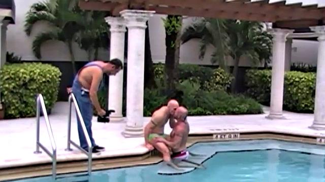 In this behind the scenes footage, watch as Victor Cody films Breeding Cole Sexton, which was released earlier in 2016. Cole Sexton is eager to have his hole bareback fucked by Chad Brock, who takes full advantage of Cole's round and meaty ass.