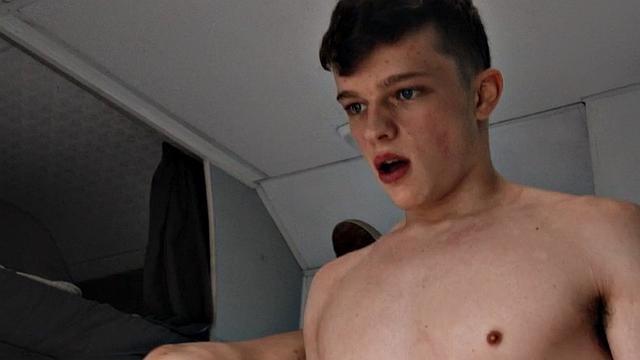 Anal loving stud barebacked by twink in trailer until cumshot